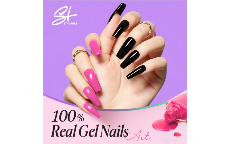 St Future 100% Real Gel Nail Glossy Gel Elegance Nail distributor OEM / ODM