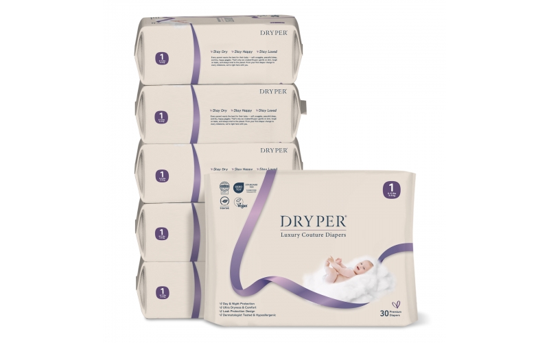 St Future DRYPER No Fluff Core Diapers Experience production industrial