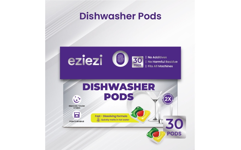 St Future Dishwasher Pods Removes tough stains Fights residue  industrial quotation OEM / ODM