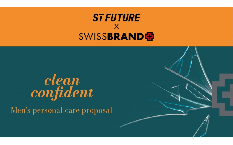 St Future SWISS BRAND Men's personal care proposal