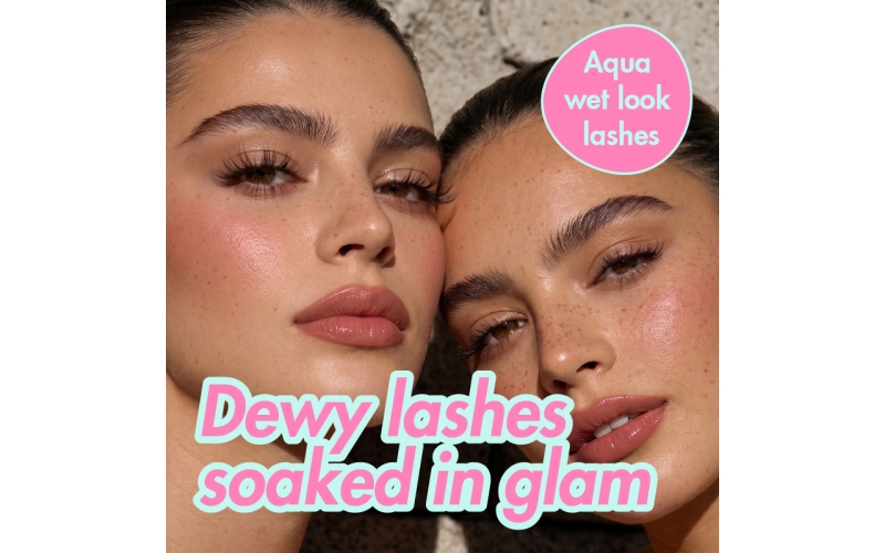 St Future Dewy lashes soaked in glam-wet look lashes industrial quotation OEM / ODM